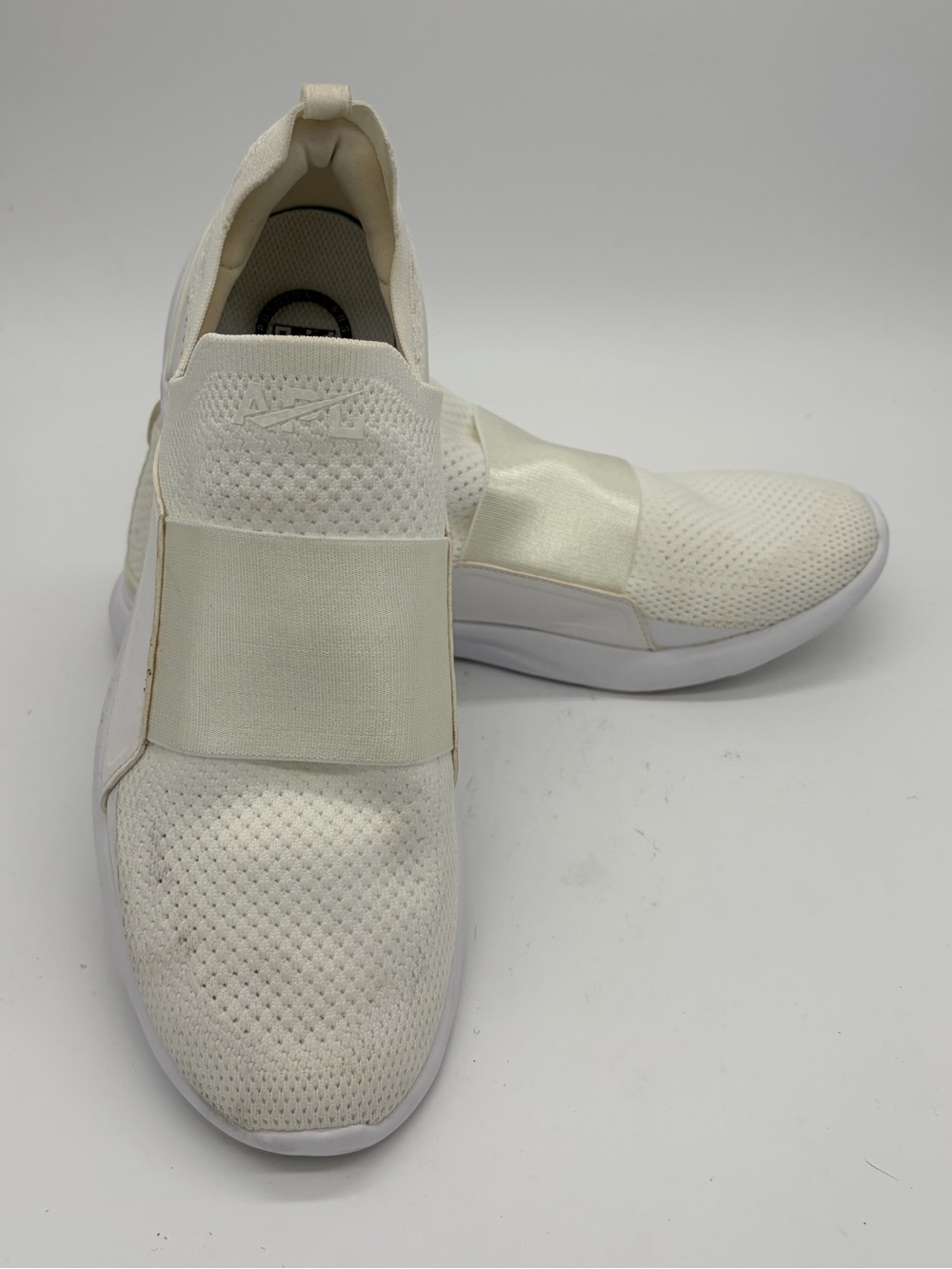 APL Men’s Slip-On Sneakers in Cream/White